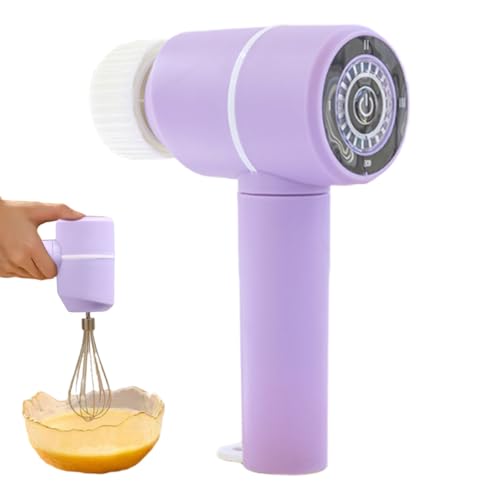 Mihauuke Elektrischer Milchschäumer - Elektrischer Mixer Matchaschneebesen Milchaufschäumer,Kabeloser Aufschäumer Für Milch Kaffee Getränke Sahne Cappuccino von Mihauuke