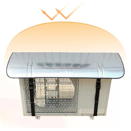 Mihauuke Fensterklimagerät Abdeckung | Außenabdeckung Für Klimaanlagen | Sommer Winter Sonnenschutz Mit Trümmerschutz Für Wohnung Ferienhaus Miethaus Mihauuke Fensterklimagerät Abdeckung | Außenabdeckung Für Klimaanlagen | Sommer Winter Sonnenschutz Mit Trümmerschutz Für Wohnung Ferienhaus Miethaus von Mihauuke