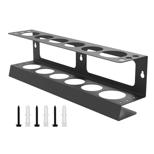 Mihauuke Fettspritzen Halter,Kartuschen Aufbewahrungsrack Wandmontage - Wandmontage Organizer Für Silikon Dichtmasse Sprays Dosen Workshop Garage Auto Detailing Versiegelung Service von Mihauuke