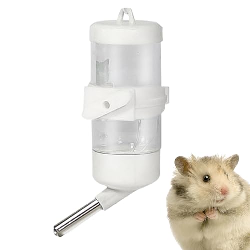 Mihauuke Hamster Trinkflasche - Igel Wassertränke - Tropffreie Trinkflasche Für Kleintierkäfige Frettchen Hamster Igel Mihauuke Hamster Trinkflasche - Igel Wassertränke - Tropffreie Trinkflasche Für Kleintierkäfige Frettchen Hamster Igel von Mihauuke