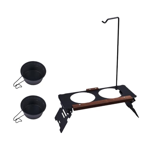 Mihauuke Hundefutternapf Ständer | Tragbar Verstellbar Katzennapfstation,Futterschalen Reisezubehör Für Garten Auto Haus Freunde Familie Haustiere Mihauuke Hundefutternapf Ständer | Tragbar Verstellbar Katzennapfstation,Futterschalen Reisezubehör Für Garten Auto Haus Freunde Familie Haustiere von Mihauuke