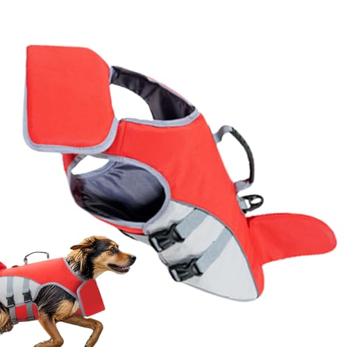 Mihauuke Hundeschwimmweste, Hundeschwimmweste Mit Griff, Verstellbare Hundeweste Für Mittelgroße Bis Große Hunde Für See Kajak Mihauuke Hundeschwimmweste, Hundeschwimmweste Mit Griff, Verstellbare Hundeweste Für Mittelgroße Bis Große Hunde Für See Kajak von Mihauuke