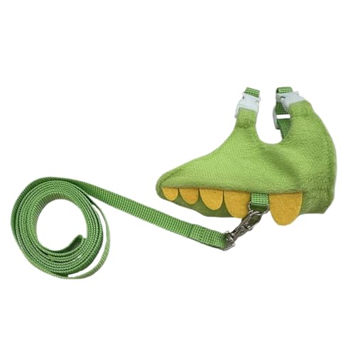 Mihauuke Kaninchen Leine Und Geschirr Set | Kleintier Geschirr Leine Für Kaninchen Frettchen - Weiches Für Kleine Haustiere Zum Spazieren Outdoor Abenteuer Kätzchen von Mihauuke