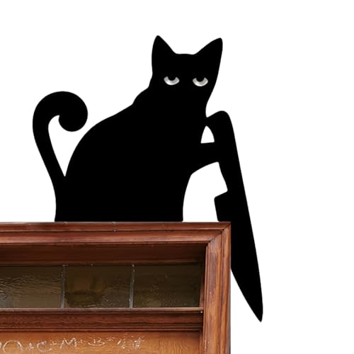 Mihauuke Katzendekoration für die Oberseite der Tür,Holzdekoration für die Tür-Ecke - Katzengestaltige Wanddekoration für Kaminbank, Schlafzimmer, Arbeitszimmer, Wohnungen, Hausbesitzer, Geschäft und Mihauuke Katzendekoration für die Oberseite der Tür,Holzdekoration für die Tür-Ecke - Katzengestaltige Wanddekoration für Kaminbank, Schlafzimmer, Arbeitszimmer, Wohnungen, Hausbesitzer, Geschäft und von Mihauuke