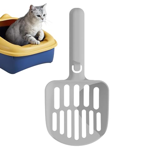 Mihauuke Katzenstreu-Schaufel - Feinmaschige Große Katzenschaufel,Haustierzubehör Für Innenbereich, Außenbereich Und Reinigung Im Garten, Park Oder Stall von Mihauuke