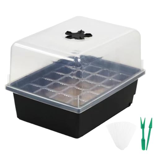Mihauuke Keimlings Starter Set | Anzuchttöpfe Für Sämlinge | Mit Entwässerungsboden Belüftetes Robustes Anzuchttopf Für Garten Balkon Mihauuke Keimlings Starter Set | Anzuchttöpfe Für Sämlinge | Mit Entwässerungsboden Belüftetes Robustes Anzuchttopf Für Garten Balkon von Mihauuke