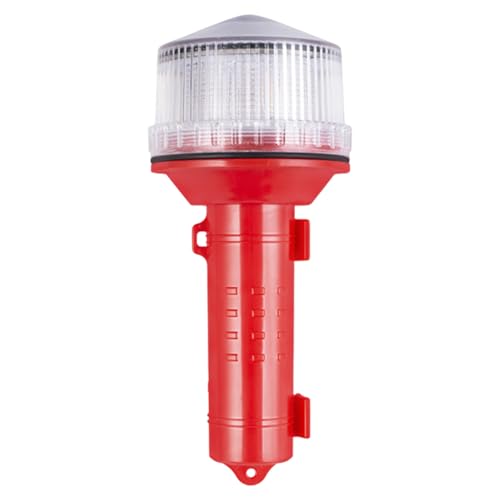 Mihauuke Marine-Signalrakete - Marine Stroboskoplampe - Solarbetriebene Sicherheits-Stroboskop-Beleuchtung für Boote, Schiffe, Kajak und Höhenrettung von Mihauuke