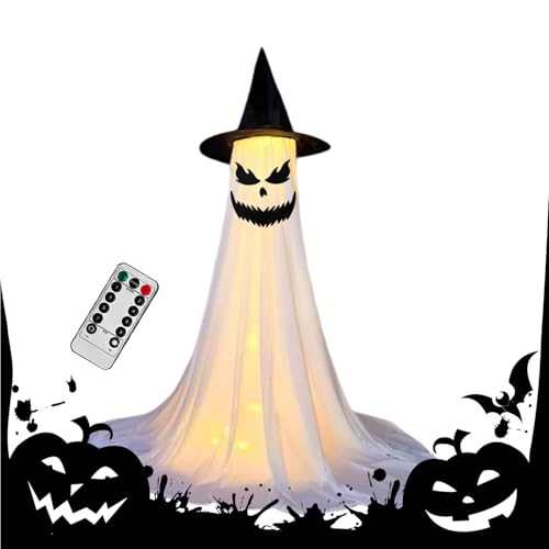 Mihauuke Outdoor Halloween Dekoration - Leuchtende Outdoor Deko,Große Horrordekoration Für Rasen Friedhof Gruselhaus von Mihauuke