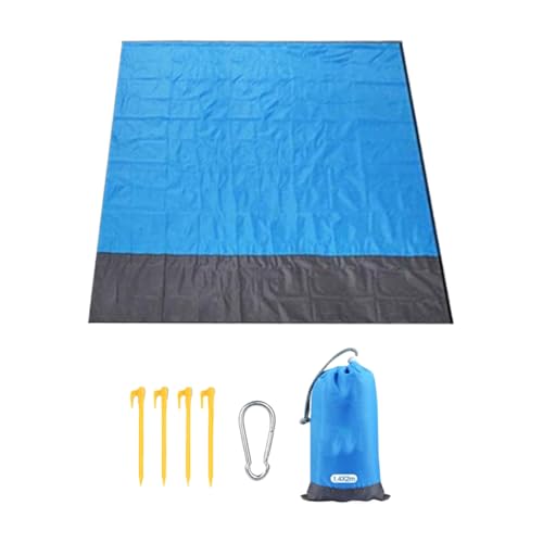 Mihauuke Outdoor Picknickdecke | wasserdichte Packbare Leichte Kleine Decke | Faltbare Tragbare Matte für Rasen Parkplatz Terrasse Festival Camping Garten Wandern Reisen von Mihauuke