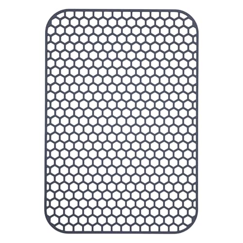 Mihauuke Silikon Spülbeckenschutz - Silikon Gitterauflage Für Keramikspüle,Klappbare Hitzebeständige Unterlage Für Geschirr Töpfe Schüsseln Pfannen von Mihauuke