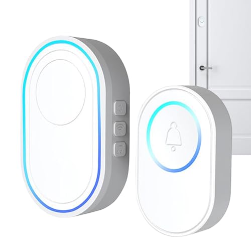 Mihauuke Türsensor Klingel,Zutrittsalarm - Drahtlose Türklingel Eintrittsmelder für Wohnung Geschäft Laden Mihauuke Türsensor Klingel,Zutrittsalarm - Drahtlose Türklingel Eintrittsmelder für Wohnung Geschäft Laden von Mihauuke