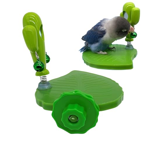Mihauuke Vogel Spielplatz - Kaktusblätter Spielplatz,Beschäftigungs- und Spielgerät Aktivitätsplatz für Nymphensittich Unzertrennlicher Kanarienvogel Sittich Mihauuke Vogel Spielplatz - Kaktusblätter Spielplatz,Beschäftigungs- und Spielgerät Aktivitätsplatz für Nymphensittich Unzertrennlicher Kanarienvogel Sittich von Mihauuke