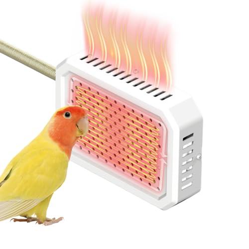 Mihauuke Vogelwärmer Für Käfig, Wärmethermostat Für Küken Und Geflügel, Amphibien Zubehör Für Winterfreigehege Reptilien Hühner Bad Nestwärme Mihauuke Vogelwärmer Für Käfig, Wärmethermostat Für Küken Und Geflügel, Amphibien Zubehör Für Winterfreigehege Reptilien Hühner Bad Nestwärme von Mihauuke