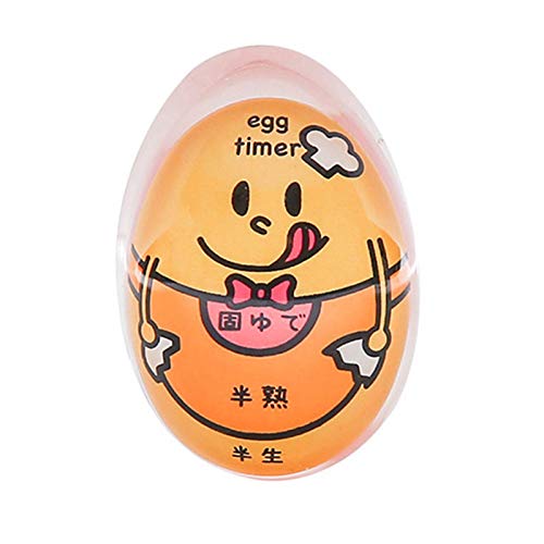 Timer für gekochte Eier,Eieruhr Set,Hart/Medium/Weich Egg Timer,Schalenbrecher,Eggtimer Wiederverwendbar,Timer für Gekochte Eier, Eierfarbe ändern von Mihauuke