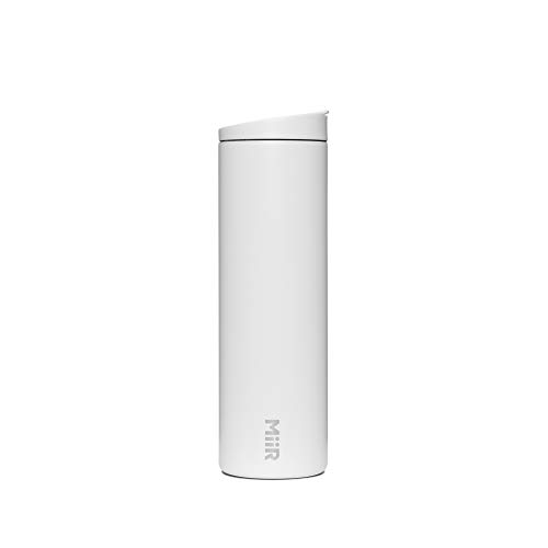 MiiR, Isolierter Reisebecher mit verschließbarem Klappdeckel für Kaffee oder Tee, Weiß, 590 ml von MiiR