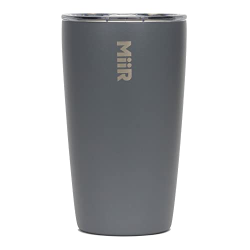 MiiR, Trinkglas, vakuumisoliert, spritzwassergeschützt, Edelstahlkonstruktion, Basal, 340 ml MiiR, Trinkglas, vakuumisoliert, spritzwassergeschützt, Edelstahlkonstruktion, Basal, 340 ml von MiiR