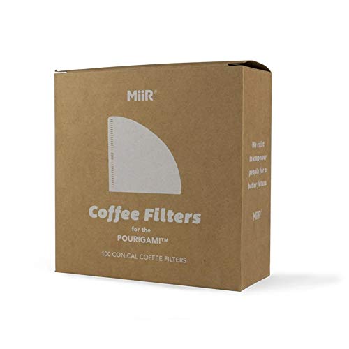 MiiR Kaffeefilter, 100 Stück, Premium-Papier-Kaffeefilter für gleichmäßigen Geschmack und einfache Reinigung, ideal für Kaffeeliebhaber MiiR Kaffeefilter, 100 Stück, Premium-Papier-Kaffeefilter für gleichmäßigen Geschmack und einfache Reinigung, ideal für Kaffeeliebhaber von MiiR