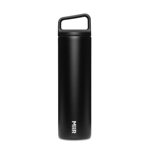 MiiR Wasserflasche mit breiter Öffnung: Isolierte Wasserflasche aus Edelstahl mit doppelwandiger Vakuumisolierung, auslaufsicheres Design, hält Getränke heiß oder kalt MiiR Wasserflasche mit breiter Öffnung: Isolierte Wasserflasche aus Edelstahl mit doppelwandiger Vakuumisolierung, auslaufsicheres Design, hält Getränke heiß oder kalt von MiiR