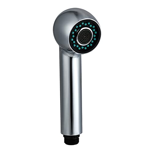 Geschirrbrause Ersatzkopf 2 Strahlarten Brausekopf Küchenarmatur - Küche Ersatzhandbrause, Spülbrause, Armatur Brause für Ausziehba Wasserhahn, Küchenarmatur, Spültischarmatur (Silber) von Miilovdora