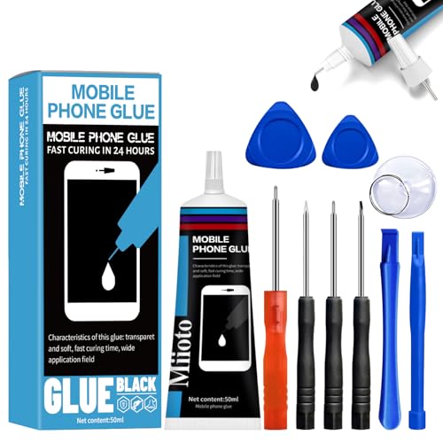 Miioto Display Kleber, Handy Display Kleber, Superstarker Klebstoff, Einfach zu Verwenden, Geeignet für Computer, Handyhüllen und Kameras Miioto Display Kleber, Handy Display Kleber, Superstarker Klebstoff, Einfach zu Verwenden, Geeignet für Computer, Handyhüllen und Kameras von Miioto