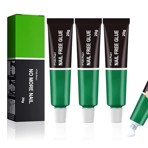 Wandkleber Ohne Bohren, Badezimmer Ohne Bohren, Montagekleber Extra Stark Kleben Statt Bohren Wasserresistent, Nail-Free Glue Adhesive Sealant,All Purpose Adhesive Super Glue Wandkleber Ohne Bohren, Badezimmer Ohne Bohren, Montagekleber Extra Stark Kleben Statt Bohren Wasserresistent, Nail-Free Glue Adhesive Sealant,All Purpose Adhesive Super Glue von Miioto