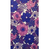 Vintage Vorhänge Kultige 1970Er Psychedelic Lila, Rosa, Weiß Und Blau Flower Power Floral Lange Vorhänge Von St. Michael - Unbenust Vintage Vorhänge Kultige 1970Er Psychedelic Lila, Rosa, Weiß Und Blau Flower Power Floral Lange Vorhänge Von St. Michael - Unbenust von MijkrasBohemianBazar