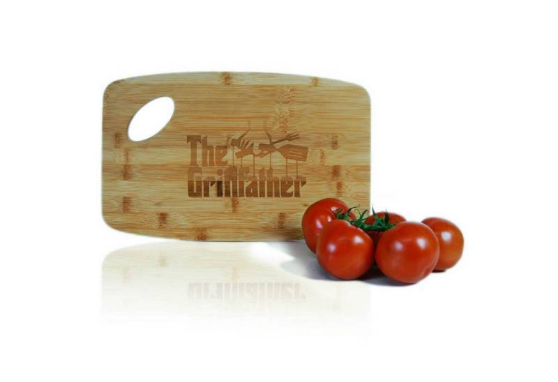 Mikamax Schneidebrett The Grillfather Schneidebrett aus Holz von Mikamax