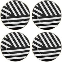 Mikasa Luxe Deco Dessertteller de Porzellan, Set de 4 kleine Dessertteller mit Deco Design Art, 21cm, Luxus-Teller für 4 - Geschenkverpackt & Mikasa Luxe Deco Dessertteller de Porzellan, Set de 4 kleine Dessertteller mit Deco Design Art, 21cm, Luxus-Teller für 4 - Geschenkverpackt & von Mikasa