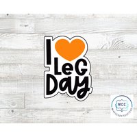 Leg Day Plakette Thanksgiving Ausstecher von MikesCookieCutters