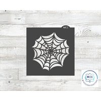 Spinnennetz 1 Halloween Schablone von MikesCookieCutters