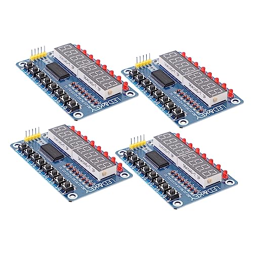 Mikikit 8 Tm1638 Anzeigemodul Mit Integriertem Mikrocontroller 8 Tasten Modul Für Mikrocontroller Mikikit 8 Tm1638 Anzeigemodul Mit Integriertem Mikrocontroller 8 Tasten Modul Für Mikrocontroller von Mikikit