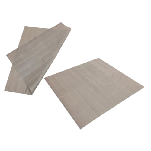 Mikikit 1 Satz Feuermatte Hitze Matten Groß Pads Schützend Flamme Für Feuerfeste Matte Im Freien Feuerfeste Grillmatte Bequemes Feuerfestes Kissen Feuerfeste Ofenmatte PVC Kaffee 2 Stück von Mikikit