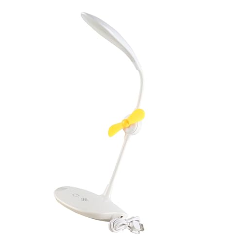 Mikikit 1 Satz einstellbare Leselampe Schreibtischlampe für Kinder Tischlampen Lampe mit kleinem dimmbare tischlampe nachts Leselicht Schlafsaallichter Büro Plastik Weiß von Mikikit