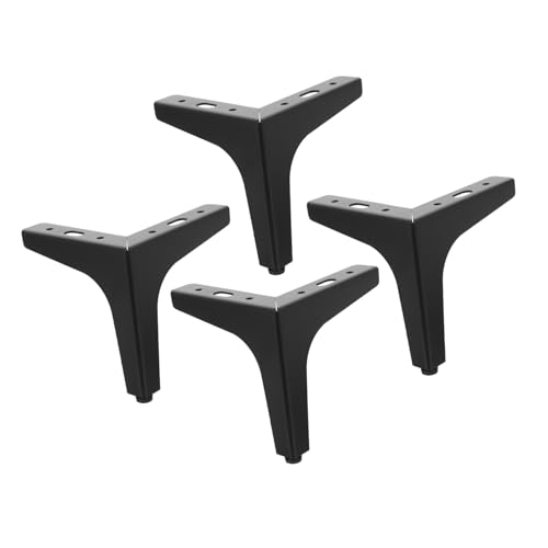 Mikikit 4stücke Möbelbeine Verstellbare Dreiecksbeine Für Sofa Tisch Schrank Und Tv-Cabinet Und Langlebig Für -möbel von Mikikit