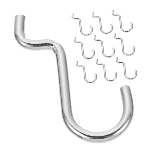 Mikikit 10 Stück Teiliges Eisen Pegboard Haken Stabile Werkzeughaken für Lochwand Hohe Tragkraft Einfache Montage ohne Bohren Vielseitig für Garage und Organisationszubehör Mikikit 10 Stück Teiliges Eisen Pegboard Haken Stabile Werkzeughaken für Lochwand Hohe Tragkraft Einfache Montage ohne Bohren Vielseitig für Garage und Organisationszubehör von Mikikit