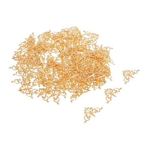 Mikikit 100 Stücke Dekorative Onlays Für Möbel Geschnitzte Aufkleber Appliques Blume Onlay Für Schublade von Mikikit