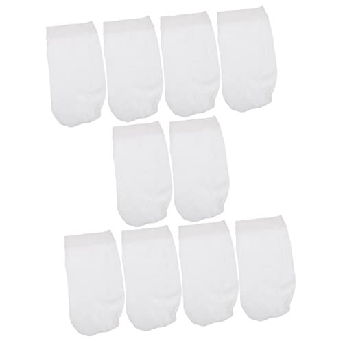 Mikikit 10Stücke Pack Pool Skimmer Elastische Filterbeutel Für Effektive Reinigung Von Schwimmbädern Und Aquarien Zur Entfernung Von Schmutz Öl Haaren Und Blättern von Mikikit