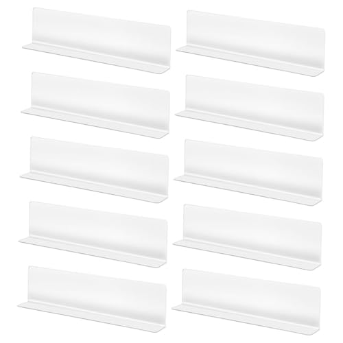 Mikikit 10stücke Teiliges Förmige PVC-regaltrennwände Praktische Clapboard-Organizer Für Regalorganisation Supermärkten Und Einzelhandelsgeschäften Magnetisch Mikikit 10stücke Teiliges Förmige PVC-regaltrennwände Praktische Clapboard-Organizer Für Regalorganisation Supermärkten Und Einzelhandelsgeschäften Magnetisch von Mikikit
