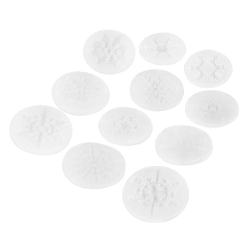 Mikikit 11 Stück Teiliges Silikon Snowflake Casting für Schmuckherstellung Flexible Transparente DIY Gießformen für Weihnachtsbaumschmuck Schneeflocken Deko Wiederverwendbar und Leicht zu Mikikit 11 Stück Teiliges Silikon Snowflake Casting für Schmuckherstellung Flexible Transparente DIY Gießformen für Weihnachtsbaumschmuck Schneeflocken Deko Wiederverwendbar und Leicht zu von Mikikit