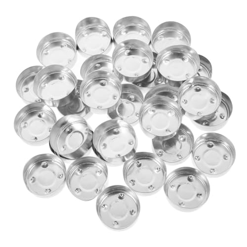 Mikikit 150stücke Aluminium Teelichthalter Für Kerzen Leere Metallkerzengläser Für Aromatische Kerzen Bastelprojekte Und Heimdekoration Mikikit 150stücke Aluminium Teelichthalter Für Kerzen Leere Metallkerzengläser Für Aromatische Kerzen Bastelprojekte Und Heimdekoration von Mikikit