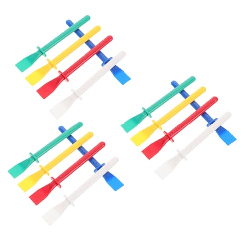 Mikikit 15stücke Teiliges Set Handklebewerkzeug Bastelwerkzeug Für Lederhandwerk Kleber- Mit Ergonomischem Griff Wiederverwendbar Einfach Zu Bedienen von Mikikit