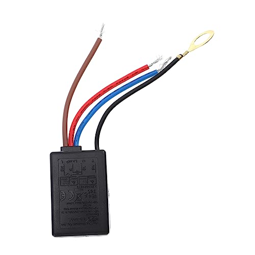 Mikikit 1Stk Beleuchtungszubehör lichtsensor sensor light plasure Reparaturset für Berührungslampen Touch-Lampensteuermodul Dimmer Lichtschalter Touch-Kontrollleuchte Dimmzubehör Plastik von Mikikit