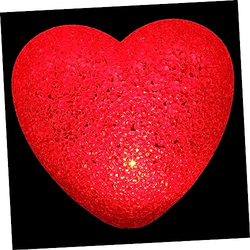 Mikikit 1Stk valentinstag dekoration Outdoor-Tischdekoration Babygeschenke lampara de escritorio geführt Herz leuchtet Outdoor-Herzlichter Weihnachtsbeleuchtung dekorative Nachttischlampe von Mikikit