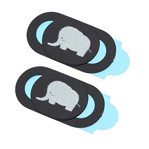 Mikikit You Are on Webcam Cover Slide 2er-Pack Sichtschutz Elefanten-Design Für Laptop Tablet Telefon Desktop Mikikit You Are on Webcam Cover Slide 2er-Pack Sichtschutz Elefanten-Design Für Laptop Tablet Telefon Desktop von Mikikit