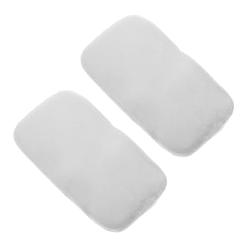 Mikikit 2 Stück Ergonomische Memory Schaum Armlehnenpolster für Bürostuhl und Gaming Chair Komfortable Polsterung für Ellbogen und Unterarme Passend und Tragbar von Mikikit