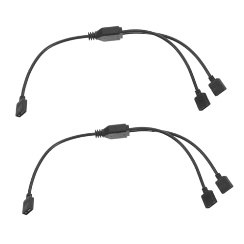 Mikikit 2stücke Argb Splitterkabel Pin Zu Verlängerungskabel Für Computer-Motherboard Einfache Installation Unterstützt Mehrere Argb-geräte Stabile Datenübertragung Dc Mikikit 2stücke Argb Splitterkabel Pin Zu Verlängerungskabel Für Computer-Motherboard Einfache Installation Unterstützt Mehrere Argb-geräte Stabile Datenübertragung Dc von Mikikit
