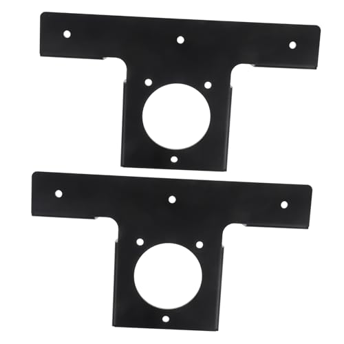 Mikikit 2 Stück Pergola-Halterung Pergola -Strahlhalterungen Pergola - -Unterstützungsklammern Pergola -Unterstützungsklasse Schwere Outdoor -Klammern Eisen Black von Mikikit