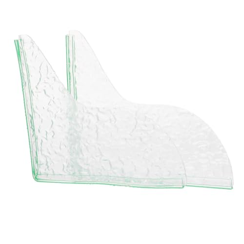 Mikikit 2 Stück Spritzschutz für Spüle Splash -Wache für Waschbecken Spüle Splash Guard Wasserspritzschutz für Badezimmerwaschbecken Spritzschutz für Waschbecken Acryl von Mikikit