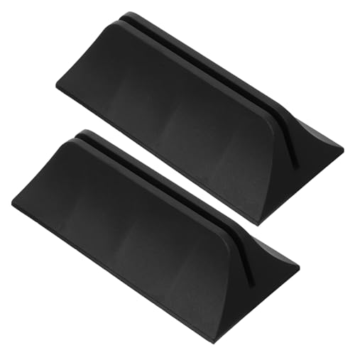 Mikikit 2 Stück Verstellbare Schreibtisch Trennwand Klemmen Kunststoff Clips für Glasfixierung Stabile Desktop Partition Halterung Multifunktionale Bildschirm Clips für Büroarbeitsplatz von Mikikit