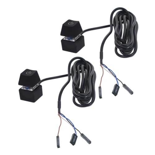 Mikikit Ersatz-netzschalter Für Den Pc 2er-Pack Netzteil Für Desktop-Computer EIN-/aus-verlängerungskabel Mikikit Ersatz-netzschalter Für Den Pc 2er-Pack Netzteil Für Desktop-Computer EIN-/aus-verlängerungskabel von Mikikit